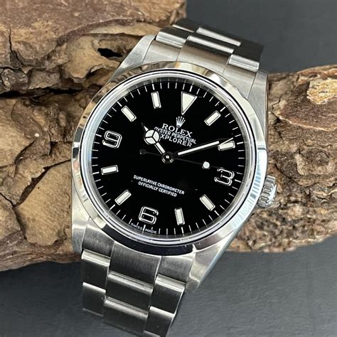 rolex explorer precision black|Rolex explorer 1 36mm.